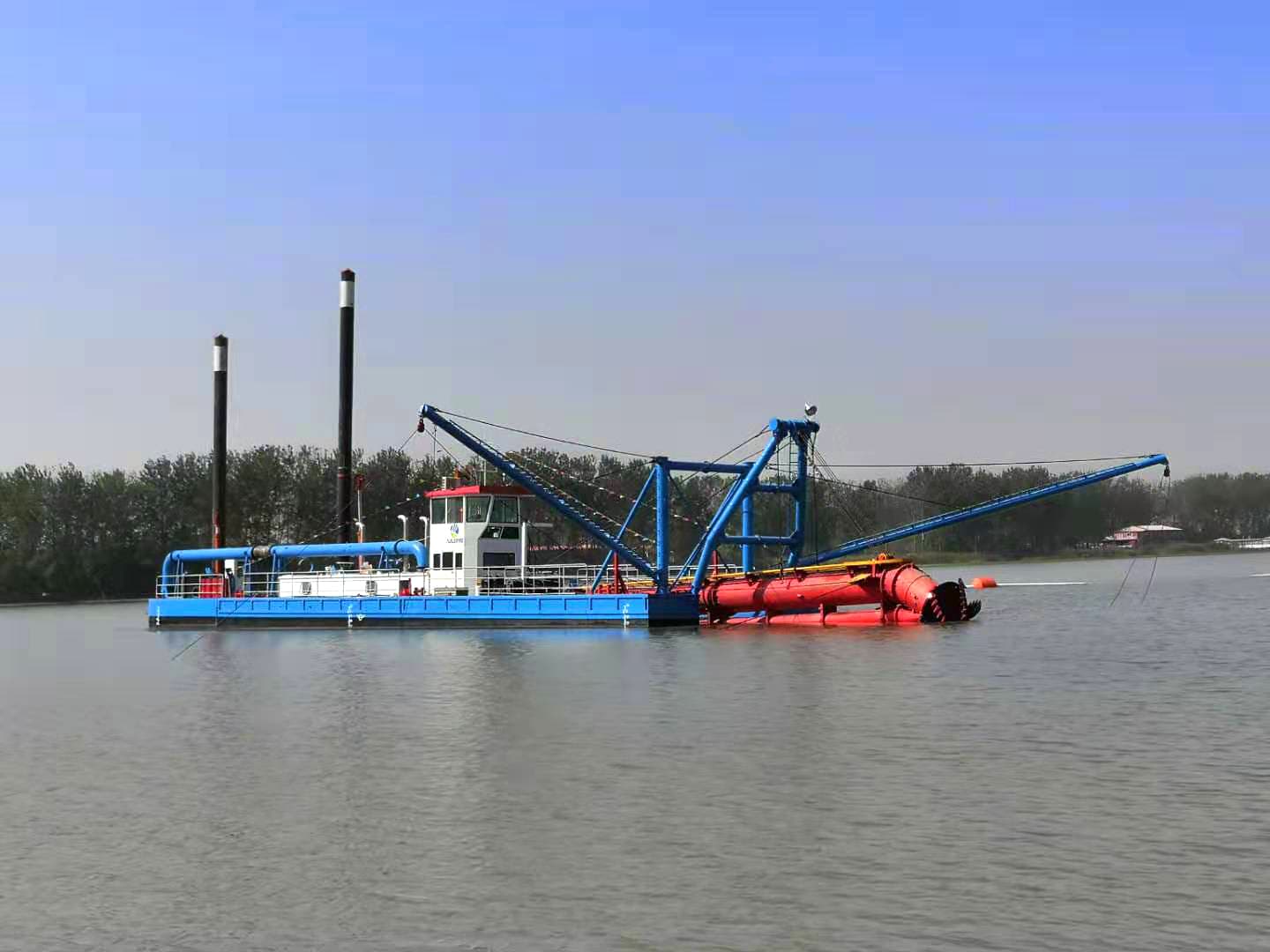 Electric Power Sand Mining Dredger Cutter Suction Dredger for River Lake Sea Port Project