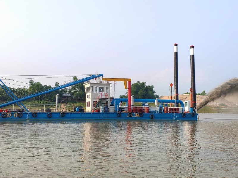 Electric Power Sand Mining Dredger Cutter Suction Dredger for River Lake Sea Port Project
