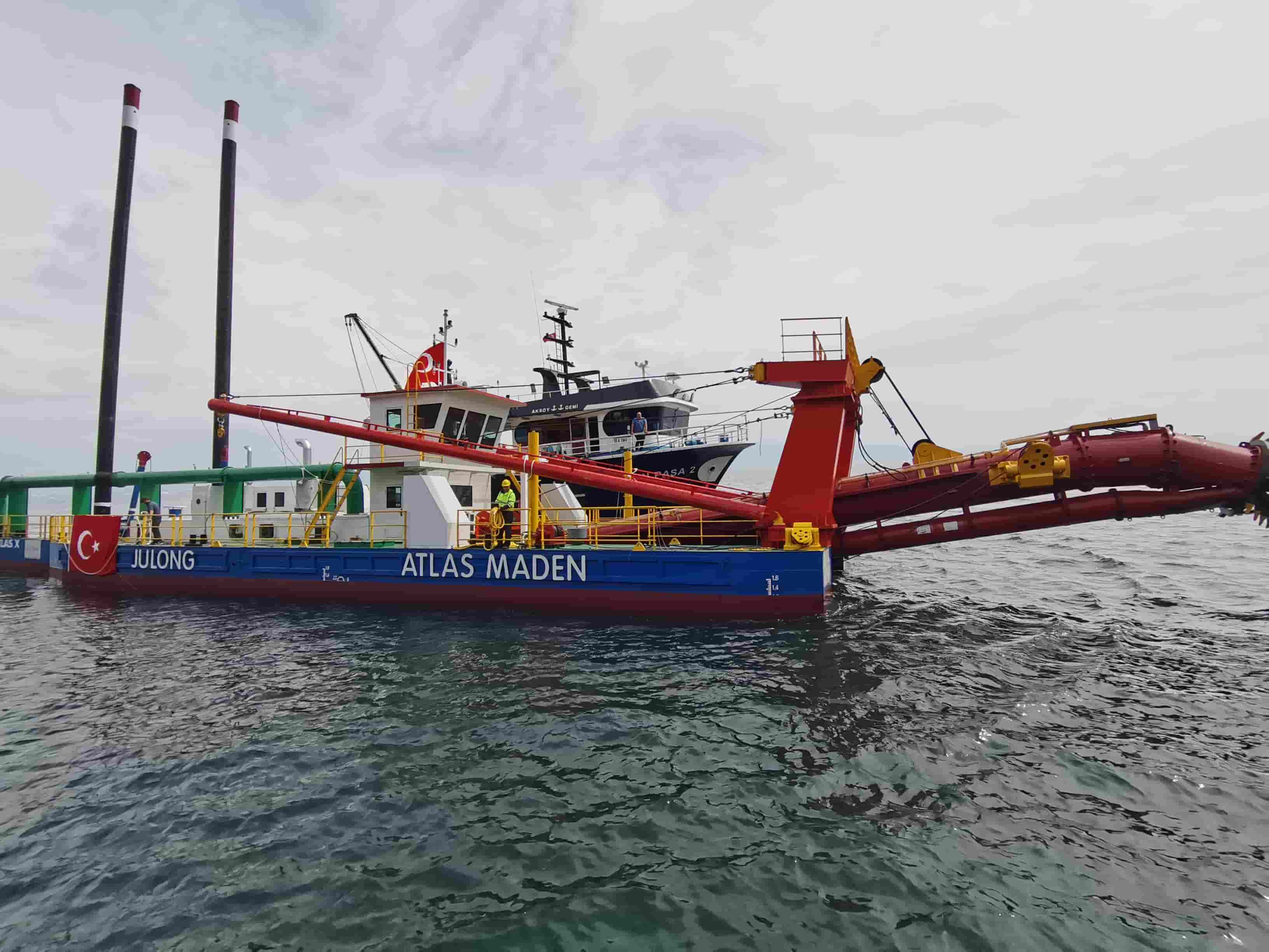 Electric Power Sand Mining Dredger Cutter Suction Dredger for River Lake Sea Port Project