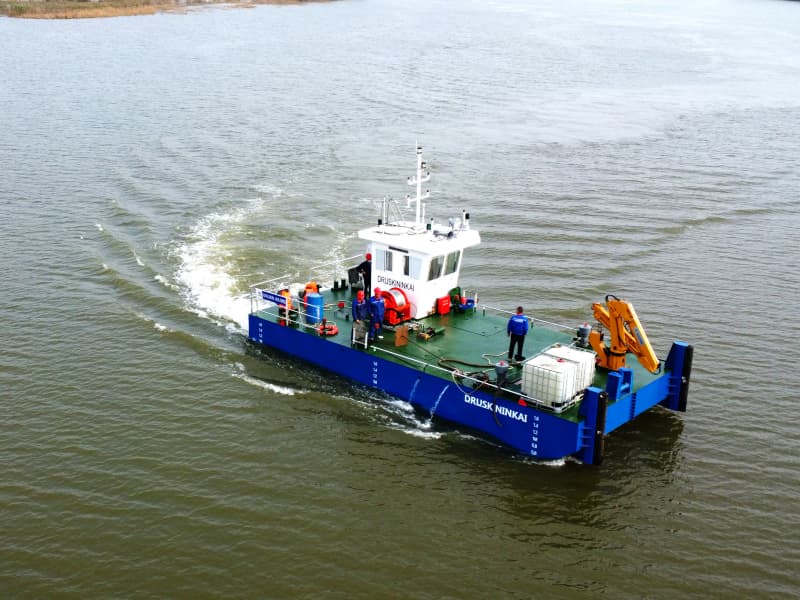 Multi Function Work Boat Service Transport Pusher Barge Tug Boat