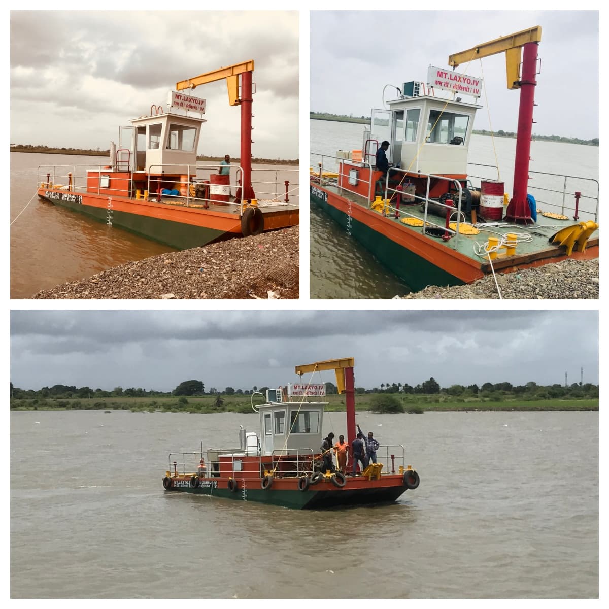 Multi Function Work Boat Service Transport Pusher Barge Tug Boat