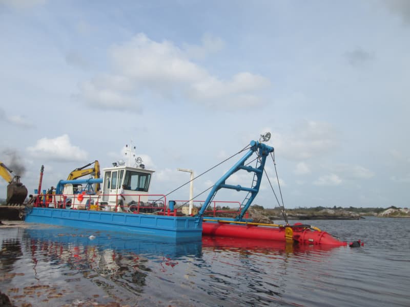 JLCSD250 Efficient Sand Suction Dredger 800 m3/h River Dredger for Mining Dredging
