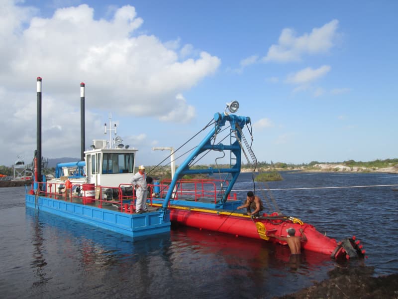 JLCSD250 Efficient Sand Suction Dredger 800 m3/h River Dredger for Mining Dredging