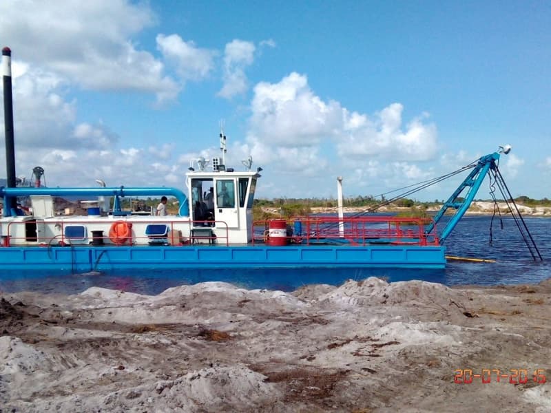 JLCSD250 Efficient Sand Suction Dredger 800 m3/h River Dredger for Mining Dredging